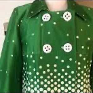 Cute Green and White Jacket